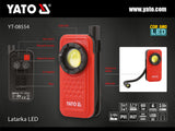 WORK LIGHT 600LM 3IN1 (YT-08554)