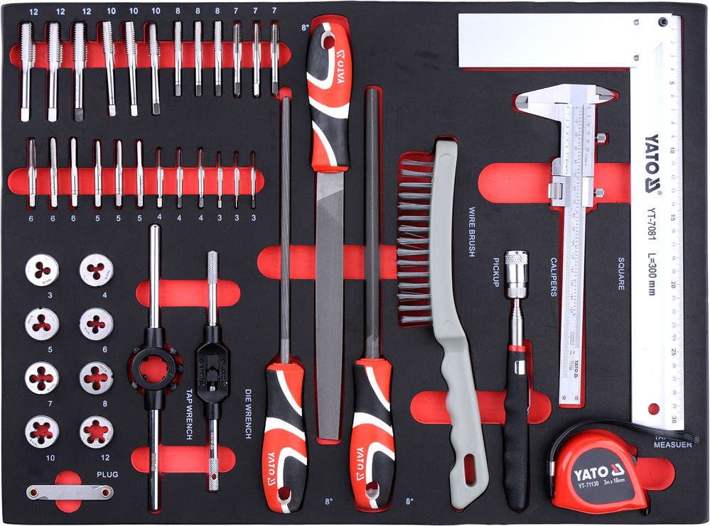 ROLLER CABINET W. TOOLS 211PCS (YT-55290)