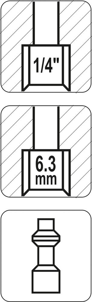 QUICK COUPLER 1/4"(F)X1/4"(M) (YT-2403)