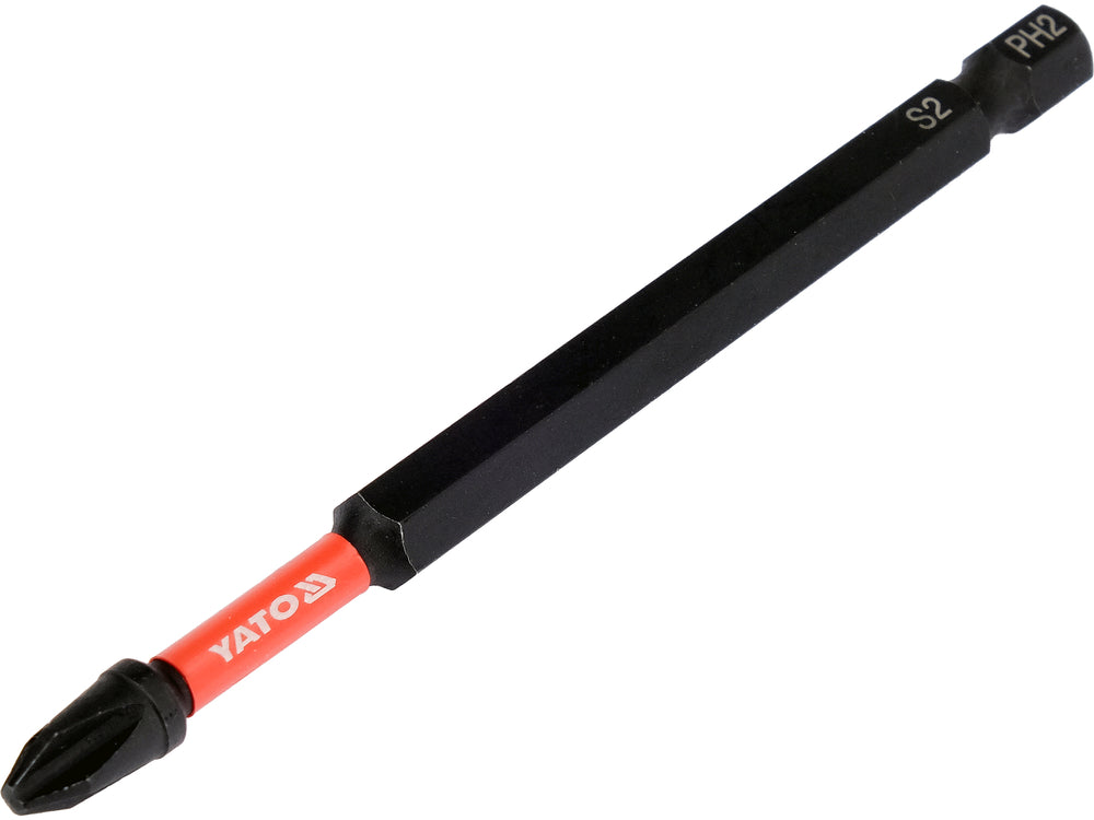 IMPACT BIT 100 MM LONG | 1/4" | PH2 | 1 PC (YT-78061)