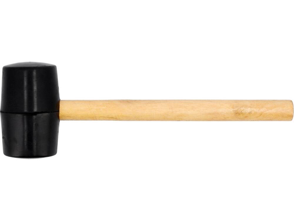 RUBBER MALLET WOODEN HANDLE (33650)