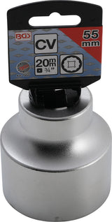 SOCKET, 12-POINT | 20 MM (3/4") DRIVE | 55 MM (7455)