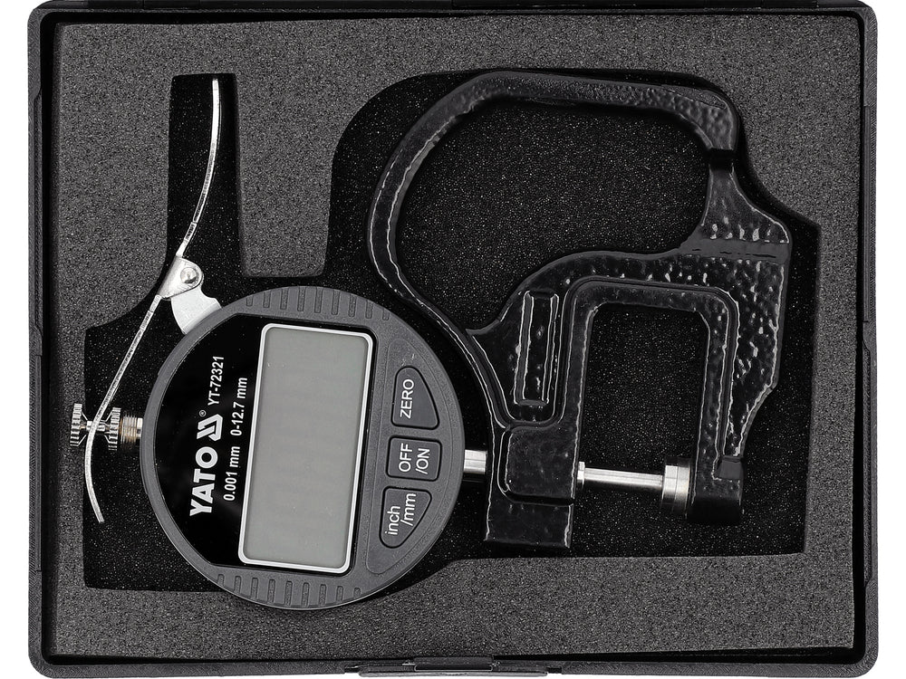DIAL THICKNESS GAUGE 12.7MM / 0.001MM (YT-72321)