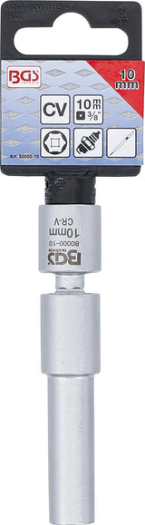 SWIVEL GLOW & SPARK PLUG SOCKET | 10 MM (3/8") | 10 MM (80000-10)