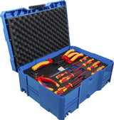 VDE PLIERS, SCREWDRIVER AND SOCKET SET | BGS SYSTAINER® | 36-PCS. (70230)