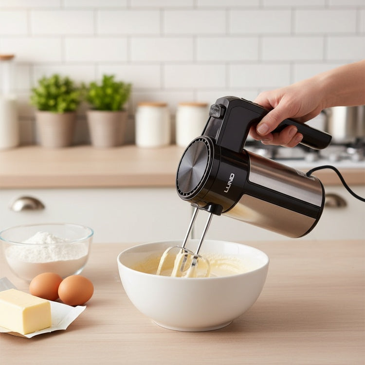HAND MIXER 500W, 6 SPEEDS (67782)