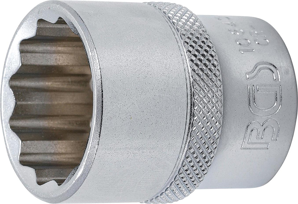SOCKET, 12-POINT | 12.5 MM (1/2") DRIVE | 23 MM (10643)