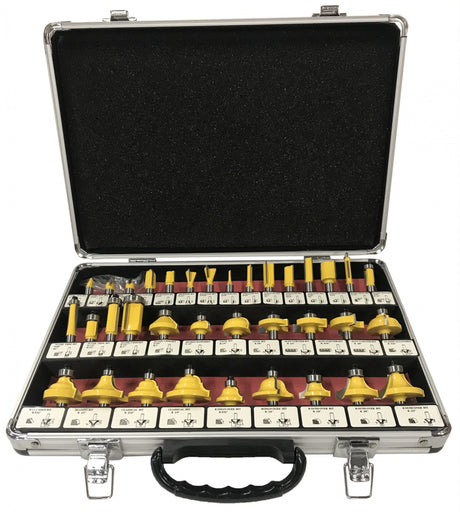 WOOD ROUTER BIT SET | 35 PCS. (M22550)