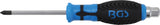 SCREWDRIVER, BLADE WITH HEXAGON PROFILE | CROSS SLOT PH1 | BLADE LENGTH 75 MM (7911)