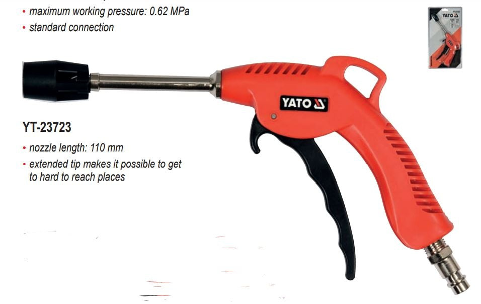 AIR BLOW GUN TURBO LONG (YT-23723)