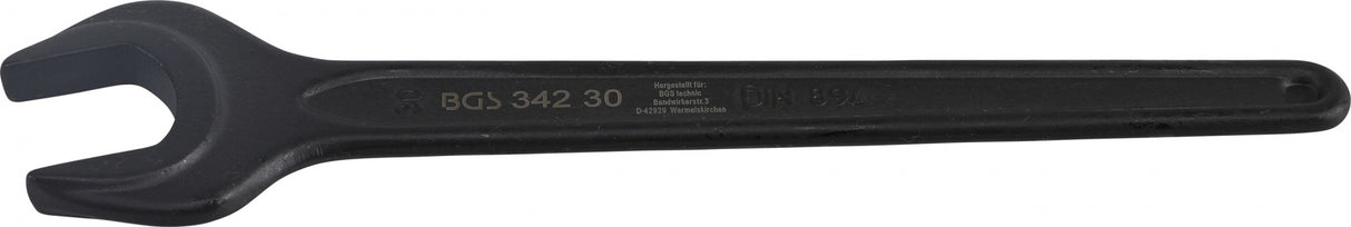 SINGLE OPEN END SPANNER | DIN 894 | 30 MM (34230)