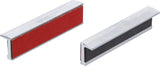 BENCH VICE JAW PROTECTORS | ALUMINIUM | 125 MM | 2 PCS. (6799)