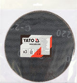 ABRASIVE DISC 225MM 3PCS P220 (YT-845863)