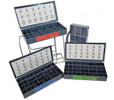 ASSORTED RUBBER GASKET-SEAL SET WITH STAND (METRIC, INCH, GREEN) | 900 PCS. (8045-900)