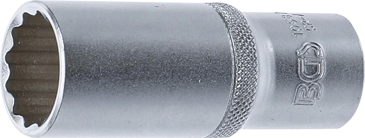 SOCKET, 12-POINT, DEEP | 12.5 MM (1/2") DRIVE | 22 MM (10687)