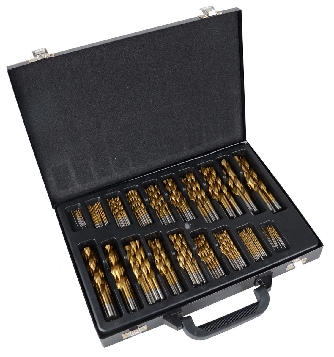 DRILL BIT SET HSS | TITANIUM NITRIDE | 1 - 10 MM | 170 PCS. (1994V)