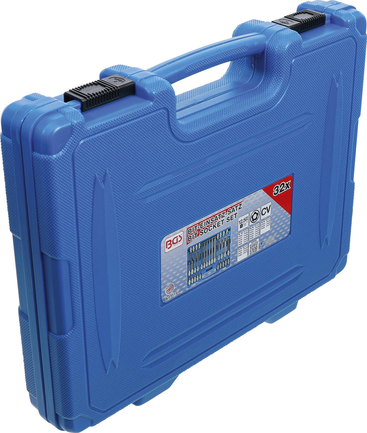 BIT SOCKET SET | 12.5 MM (1/2") DRIVE | TPS-STAR TAMPERPROOF (FOR TORX PLUS) TPS20 - TPS70 | 32 PCS. (5191)