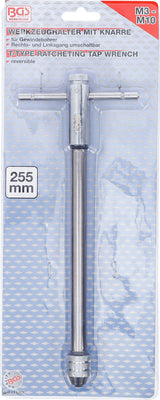 TOOL HOLDER WITH SLIDING HANDLE FOR TAPS | M3 - M10 | 255 MM (1982)