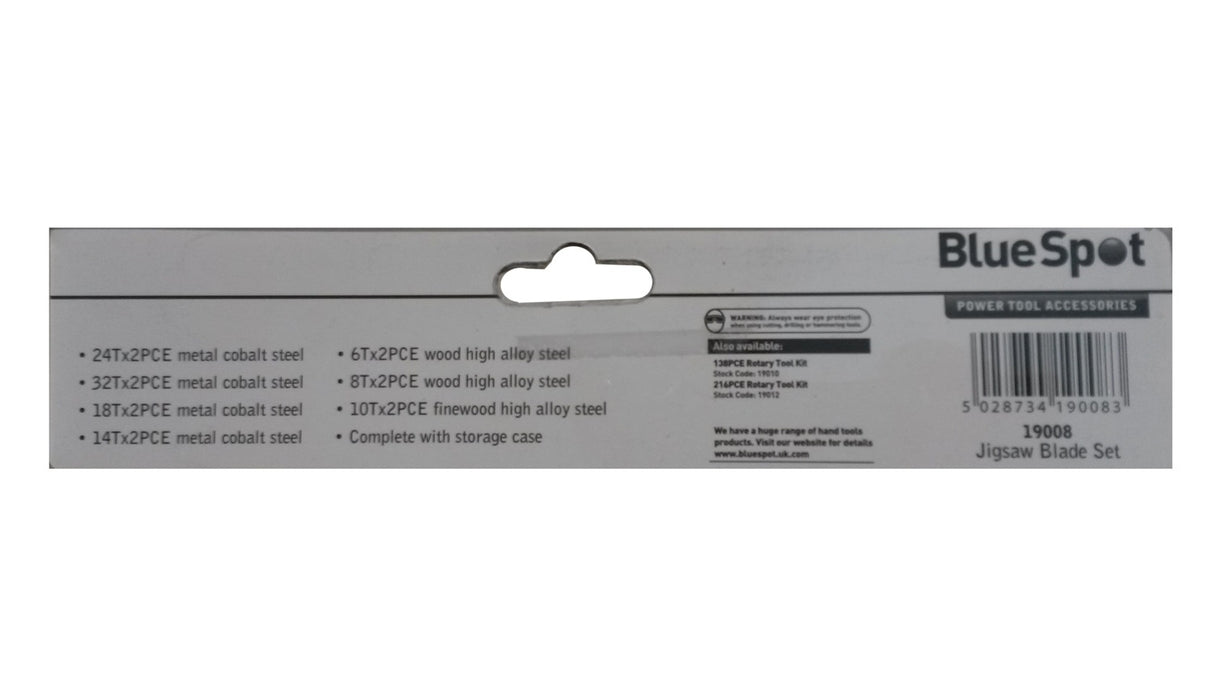 JIGSAW BLADE SET FOR ELECTRIC JIGSAW | 14 PCS. (JB14B)