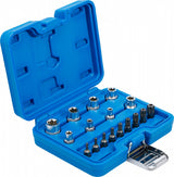 BIT AND SOCKET SET | E-TYPE / T-STAR (FOR TORX) | 17 PCS. (5023)
