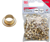 EYELET ASSORTMENT | 5.0 X 5.5 MM | 100 PCS. (569-1)