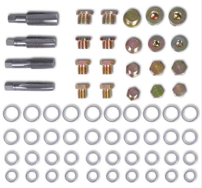 SUMP DRAIN PLUG REPAIR KIT 64 PCS. CR-MO (XC1024)