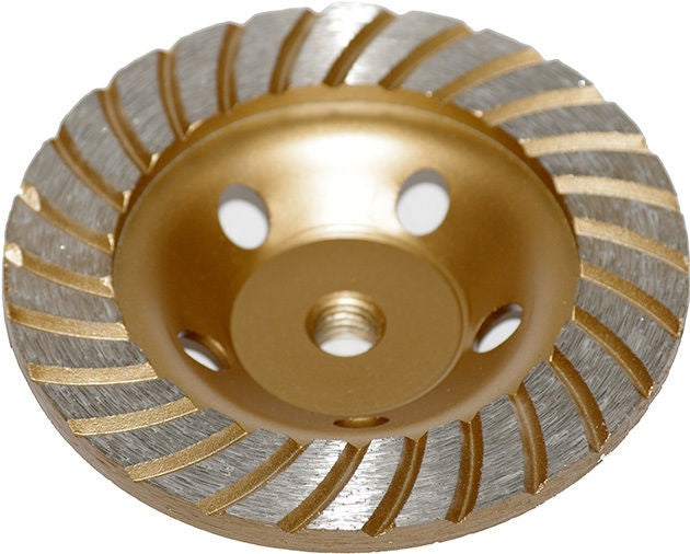 DIAMOND GRINDING DISC | PLATE TYPE | TURBO | M14X125 MM (DB0125A)