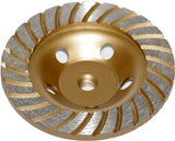 DIAMOND GRINDING DISC | PLATE TYPE | TURBO | M14X125 MM (DB0125A)