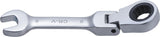RATCHET COMBINATION WRENCH | SHORT | ADJUSTABLE | 9 MM (6909)