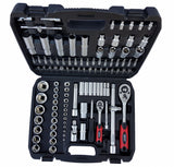 TOOL SET | 6.3 MM (1/4") + 12.5 MM (1/2") | 108 PCS. (BK-108-01)