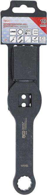 SLOGGING RING SPANNER | 12-POINT | WITH 2 STRIKING FACES | 19 MM (35339)