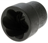 TWIST SOCKET (SPIRAL PROFILE) / SCREW EXTRACTOR | 12.5 MM (1/2") DRIVE | 22 MM (5268-22)
