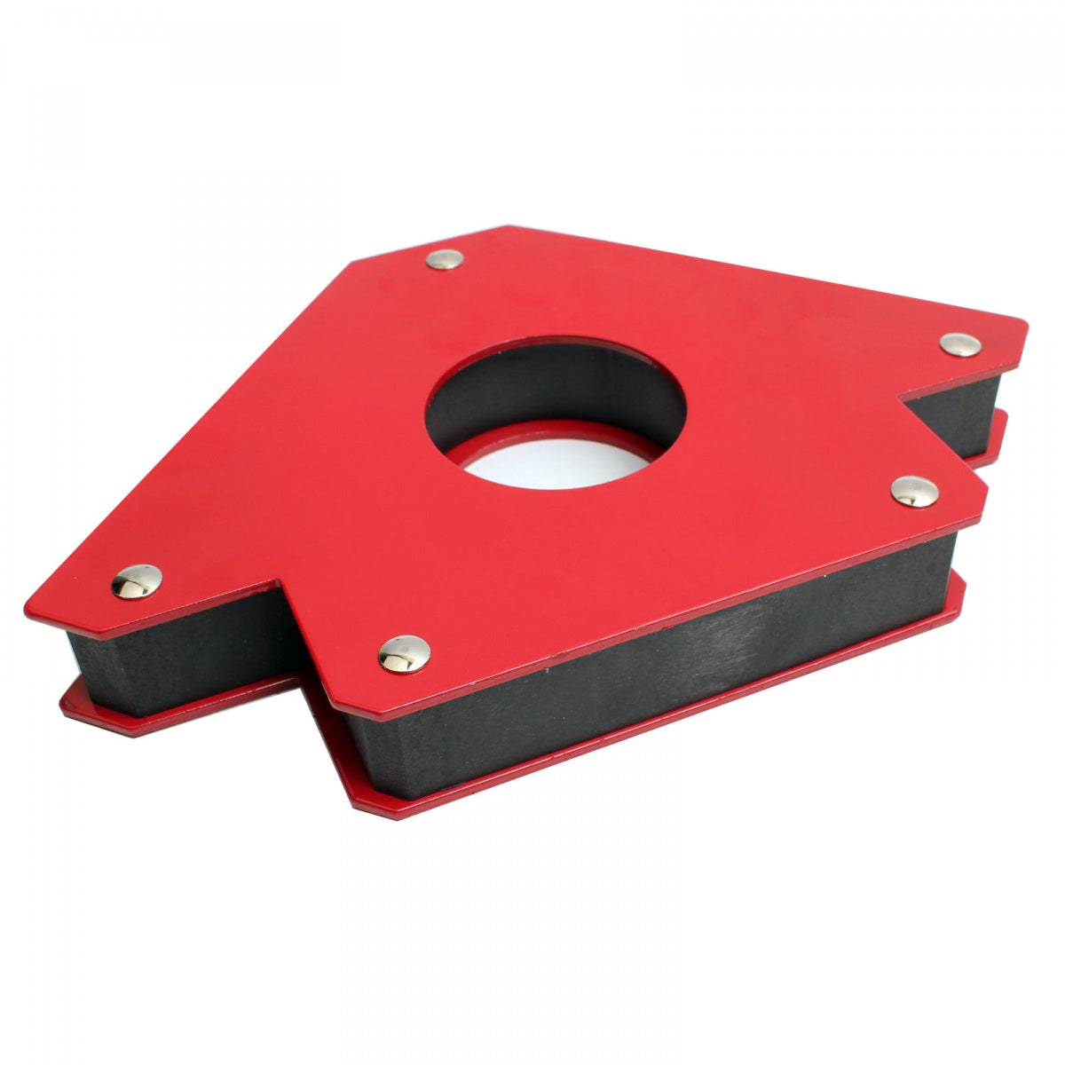 MAGNETIC HOLDER FOR WELDING WORK | WITH HOLE | 75 LBS / 34 KG (SK4018)