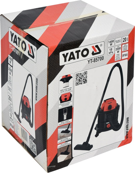 VACUUM CLEANER 1400W 20L WET/DRY (YT-85700)