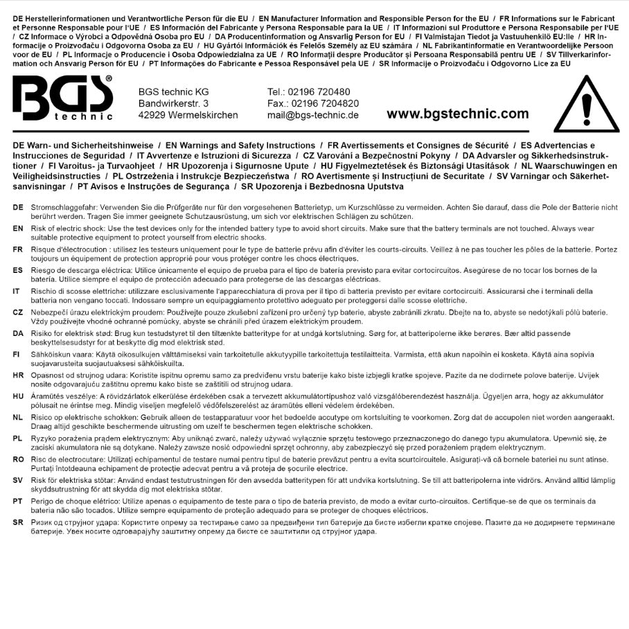 DIGITAL BATTERY LOAD TESTER (63502)