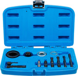 BELT PULLEY PULLER & ASSEMBLY SET | FOR GM, FORD | 13 PCS. (7754)
