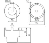 SUPPORTING JOINT PIN WRENCH | FOR MERCEDES-BENZ M-CLASS (5420)