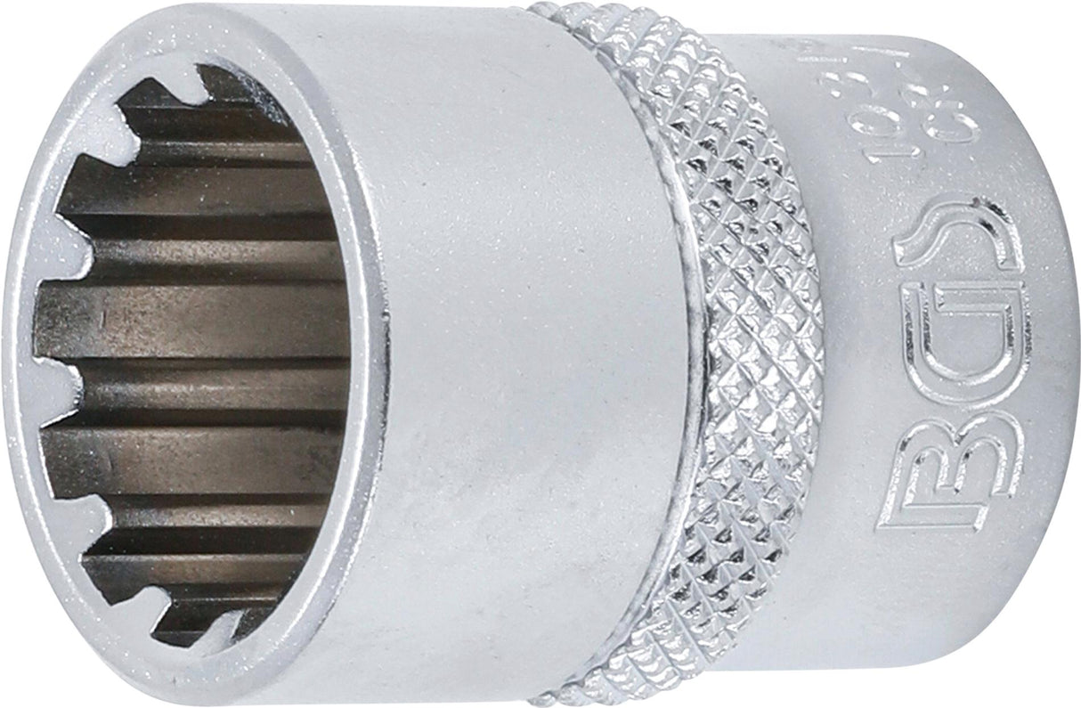 SOCKET, GEAR LOCK | 10 MM (3/8") DRIVE | 16 MM (10316)