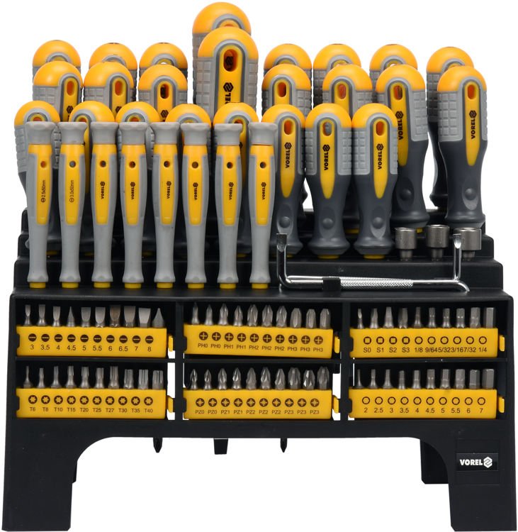SCREWDRIVER SET 100PCS (60750)