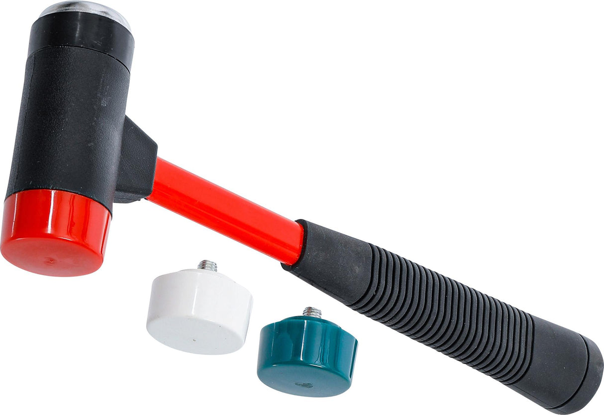 HAMMER SET WITH INTERCHANGEABLE HEADS | FIBREGLAS SHAFT | Ø 38 MM (91864)
