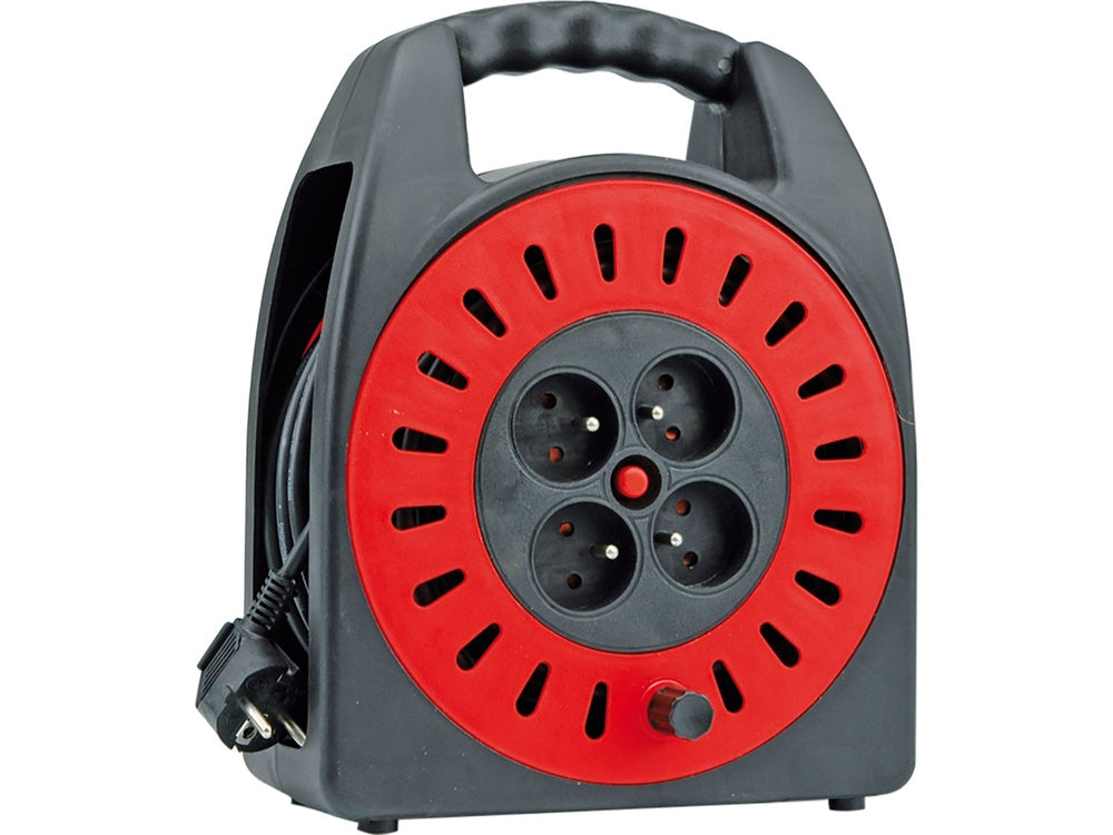CABLE REEL PVC 4 SOCKET 15M (72570)