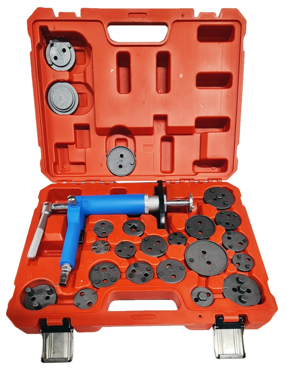 BRAKE CALIPER PISTON WIND BACK KIT | PNEUMATIC | 23 PCS. (LX-1063)