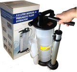MANUAL TECHNICAL FLUIDS EXTRACTION / SUCTION TANK | 9 L (HTG1042A)