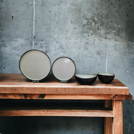 CANCAN DINNERWARE SET | CERAMIC | 4PCS. (CANCAN)