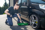 LOW-PROFILE HYDRAULIC TROLLEY JACK WÜBER W22002 | 80-375 MM | 2.5 T | CASE (W22002)