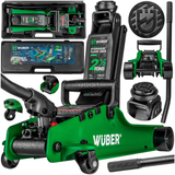 LOW-PROFILE HYDRAULIC TROLLEY JACK WÜBER W22002 | 80-375 MM | 2.5 T | CASE (W22002)