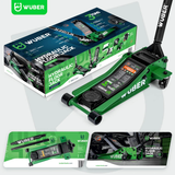 LOW PROFILE HYDRAULIC JACK WITH WHEELS WÜBER W22003 | DOUBLE PISTON | 65-500 MM | 3 T (W22003)