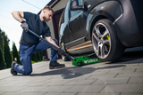 LOW PROFILE HYDRAULIC JACK WITH WHEELS WÜBER W22003 | DOUBLE PISTON | 65-500 MM | 3 T (W22003)