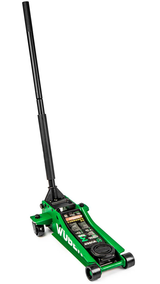 LOW PROFILE HYDRAULIC JACK WITH WHEELS WÜBER W22003 | DOUBLE PISTON | 65-500 MM | 3 T (W22003)