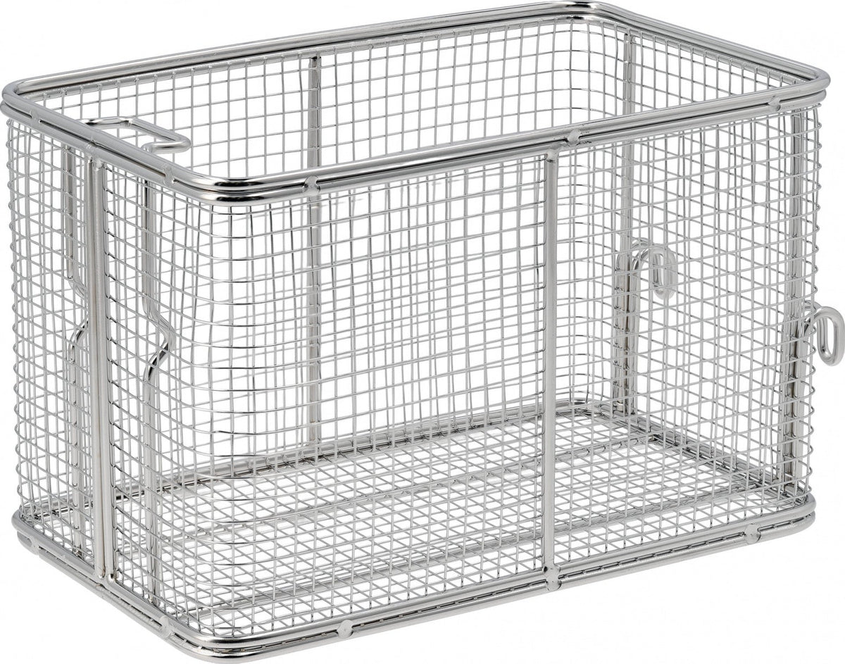 STAINLESS STEEL BASKET | FOR DEEP FRYER 220 x 130 x 142 MM (YG-04643)